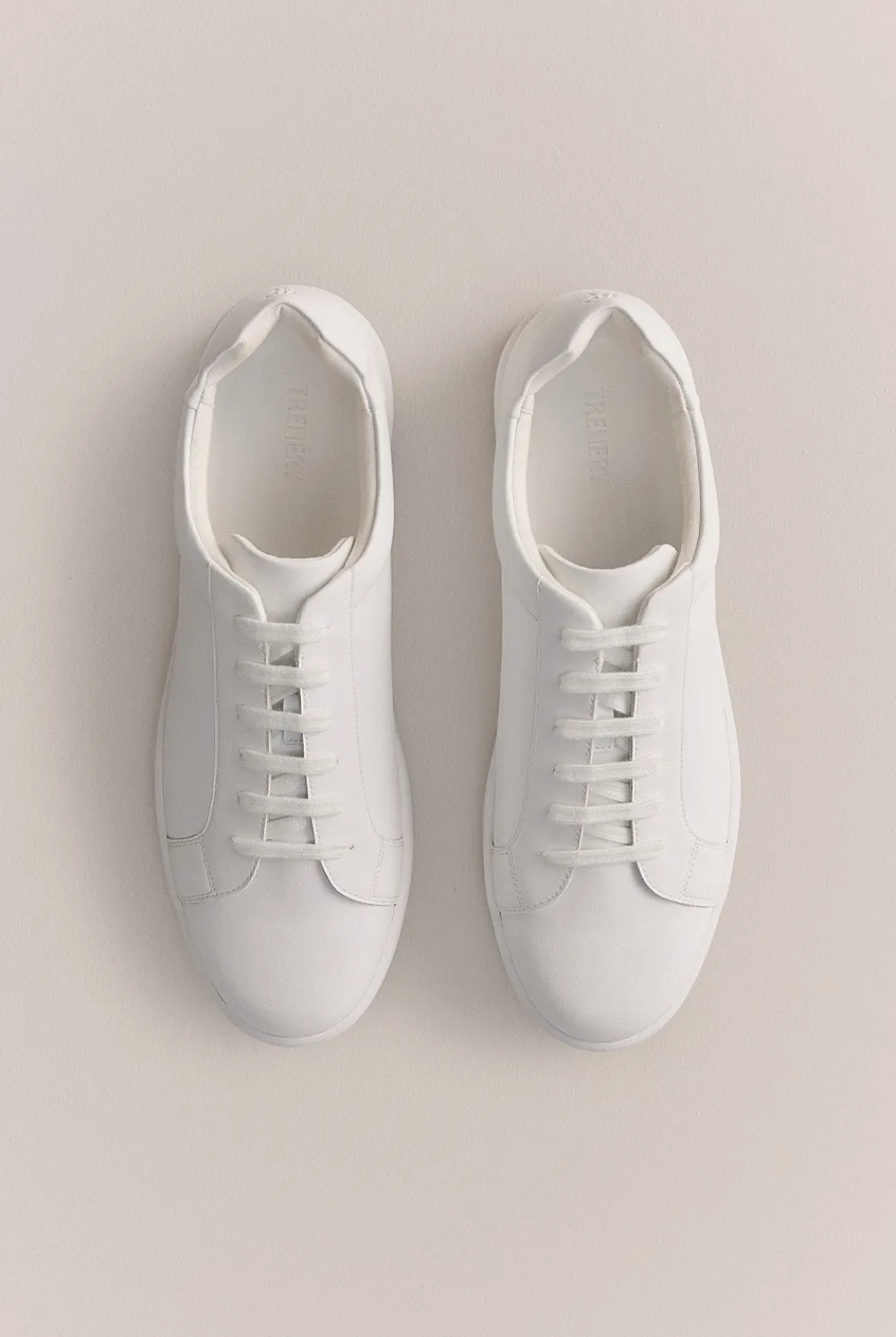 Shoes>Trenery Woodhead Leather Sneaker White